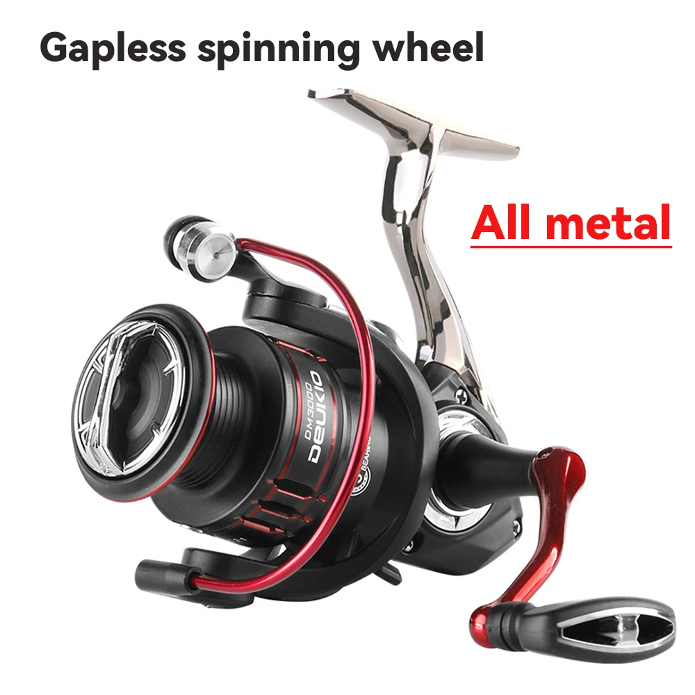 

Spinning Fishing Reels Smooth Powerful Light Weight Baitcast Tackle Accessories 2000-7000 Universal Pole Left Right Arm Reel LA
