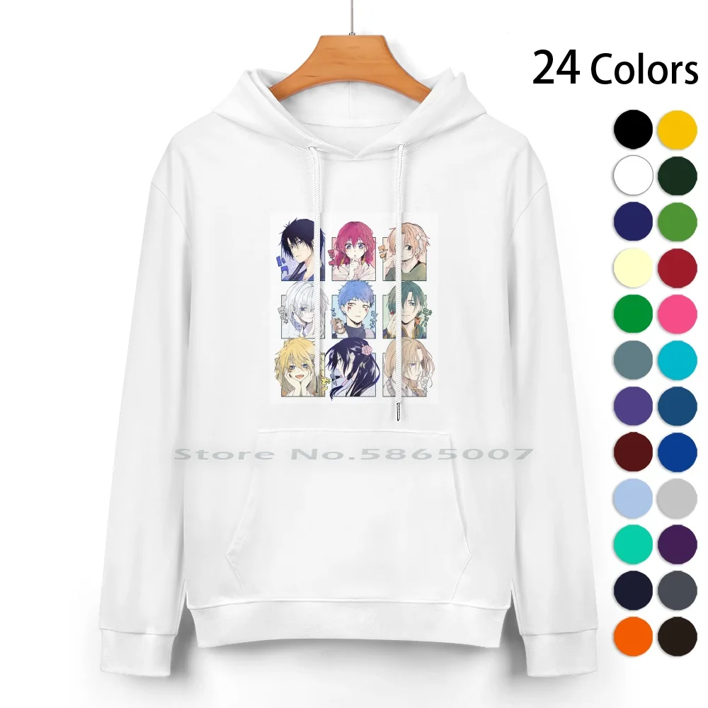 Толстовка Yona Of The Dawn | с капюшоном из чистого хлопка изображением темного дракона