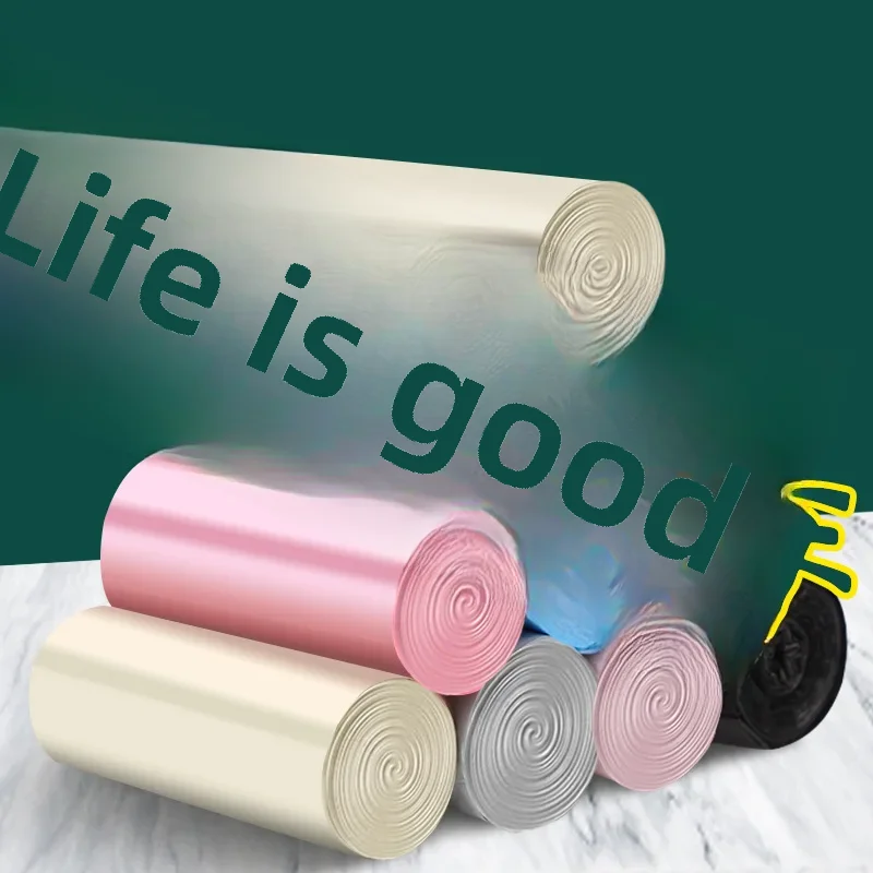 Настольные мешки для мусора бытовые одноразовые цветные пластиковые мини-пакеты