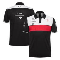 2022 summer f1 racing official website with alpha team short sleeve polo shirt
