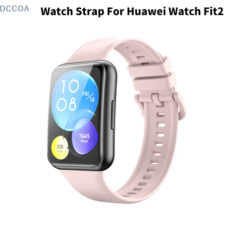 Силиконовый ремешок для Huawei Watch Fit 2
