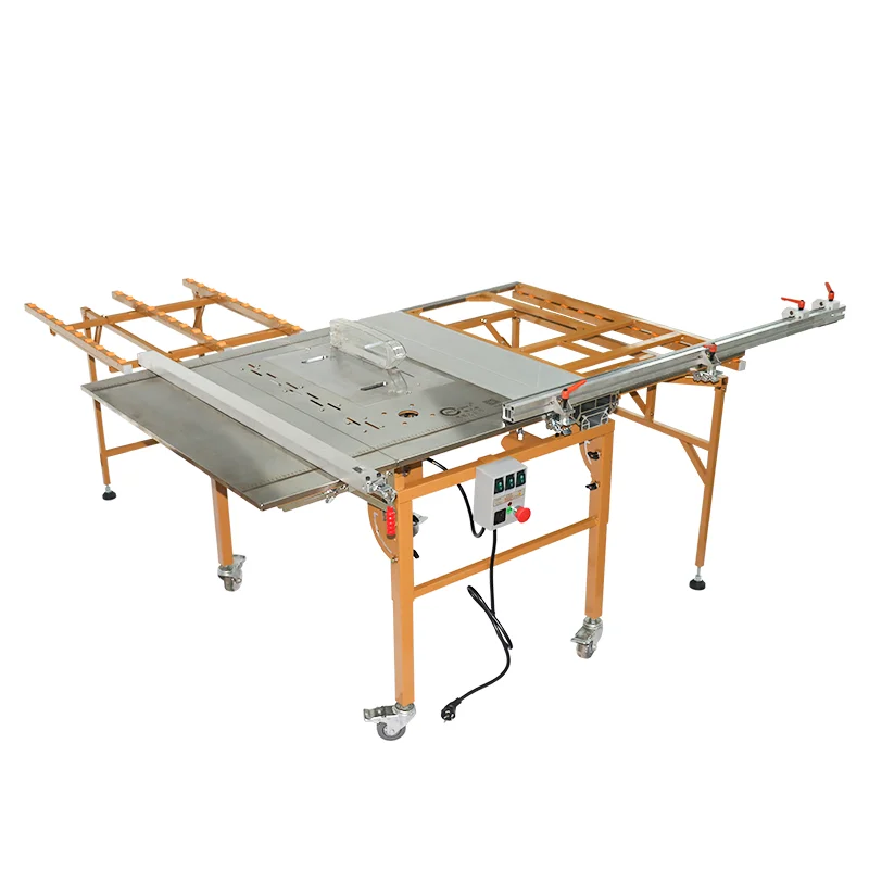 

Woodworking Sliding Table Saw Brushless and Dust Free Table Saw Complete Set of Precision Guide Rail Sliding Table Saw