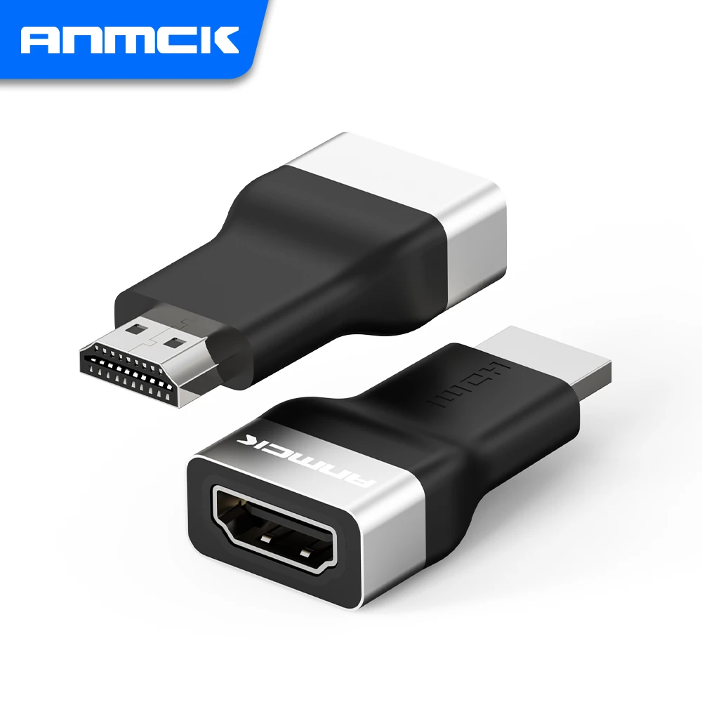 Переходник Anmck HDMI-HDMI Стандартный удлинитель для видео разветвитель монитора
