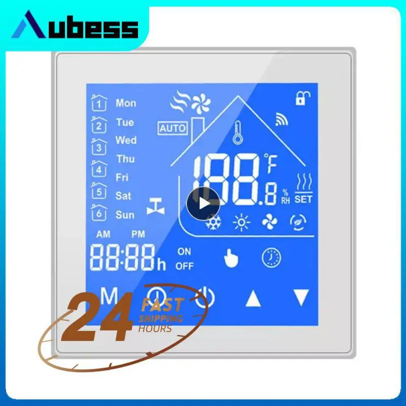 

Temperature Switch Wifi Smart Programmable Thermostat Controller App Control For Gas Water Heater Electric Floor Ntc Sensor