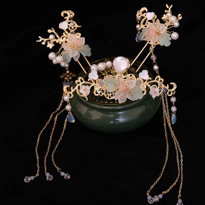 

Hanfu Headwear New Tassel Hairpin Accessories Daily Antique Jewelry