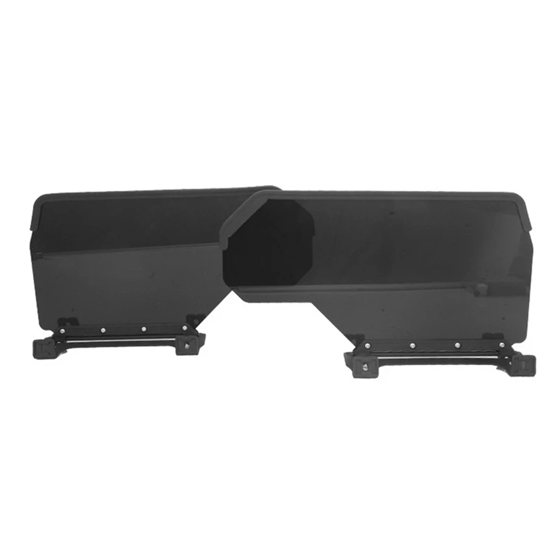 2шт Автомобильный Левый + Правый солнцезащитный козырек на ветровом стекле для Jeep