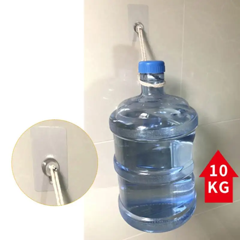 

10pcs Punch-free Non-marking Screw Hook Invisible Traceless Hardwall Drywall Hanging Kit for Plants Decor Frame