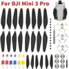 1/2/4 Pairs Propeller Props Blade Replacement Propeller for DJI Mini 3 Pro Light Weight Wing Fans Drone Propeller Motor Cap Kits