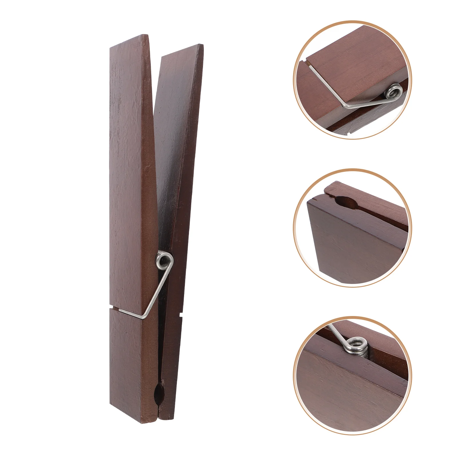 Hook Wall-mounted Clothes Bathroom Clothespin Clip Rack Larg