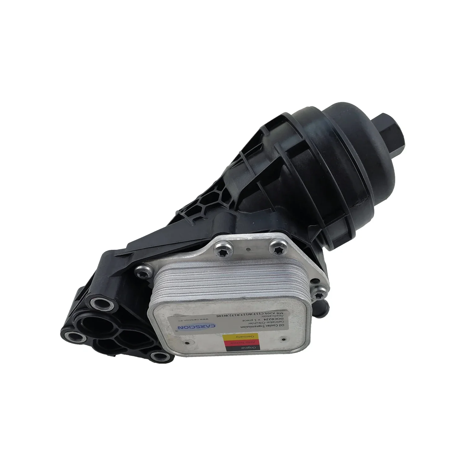 Корпус фильтра масляного радиатора двигателя подходит для Mercedes Benz A205 C117 W117 R172 W246