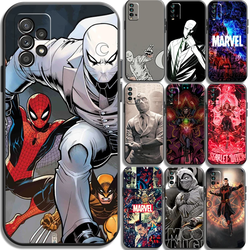 

Marc Spector Phone Cases For Xiaomi Redmi 9AT 9 9T 9A 9C Redmi Note 9 9 Pro 9S 9 Pro 5G Cases Back Cover Carcasa Funda Soft TPU