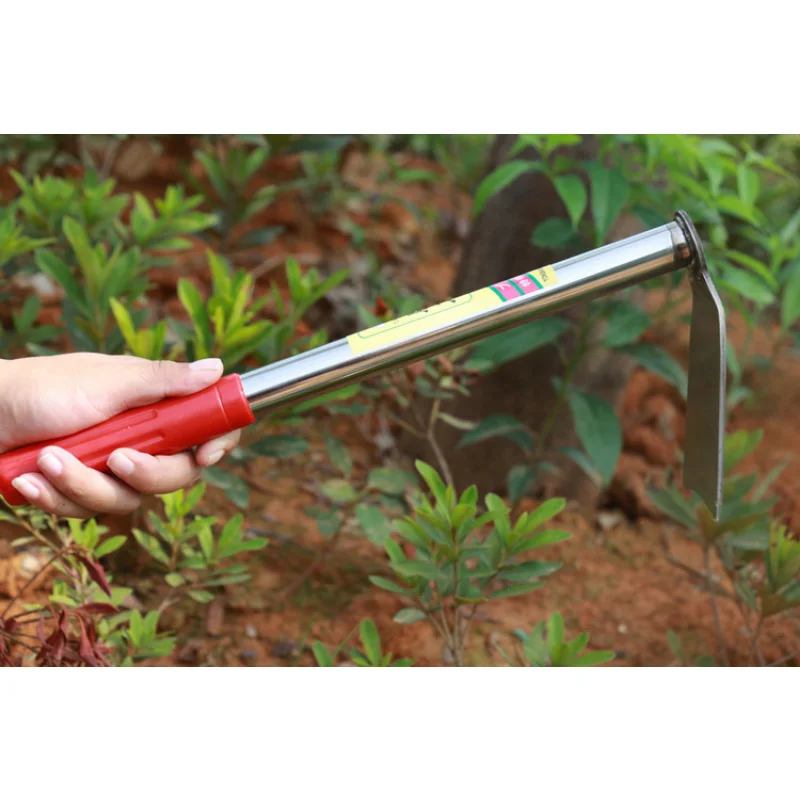 

Stainless Steel Hoe Garden Tool for Weeding Planting Digging Soil Leveling