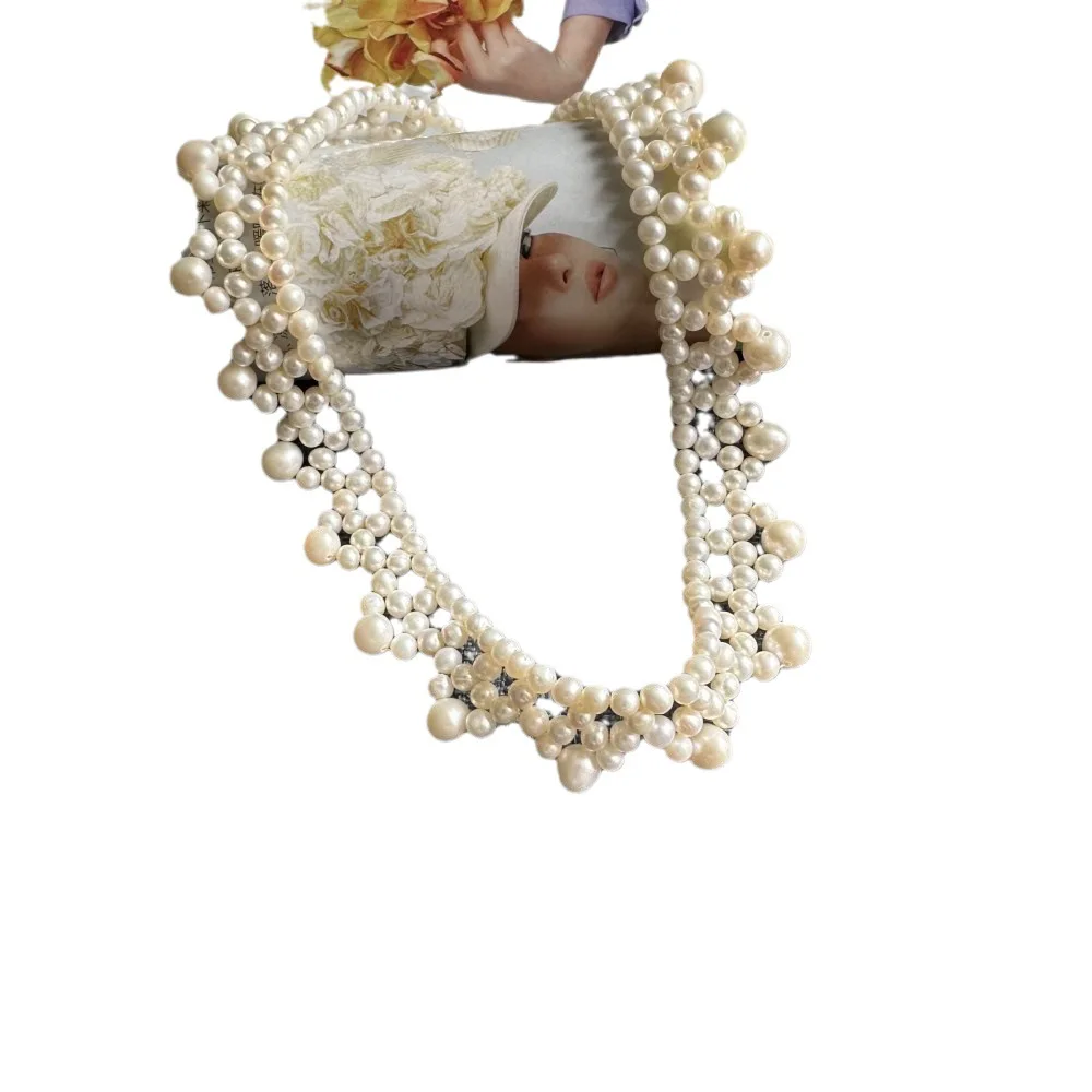 Высокое национальное приливное темпераментное свадебное кружево ручной работы