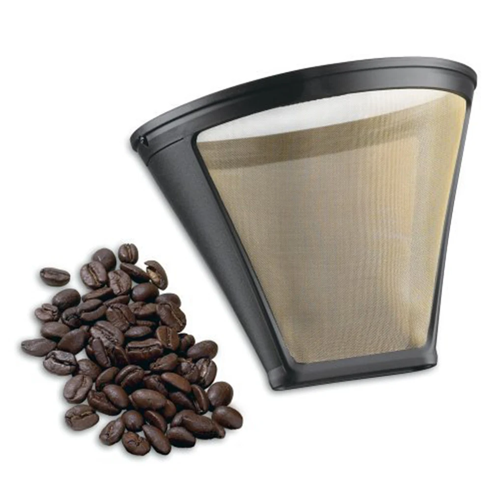 

Конусная форма Перманентный фильтр для кофе моющаяся нержавеющая сталь многоразовая кофеварка для кафе инструмент для чая