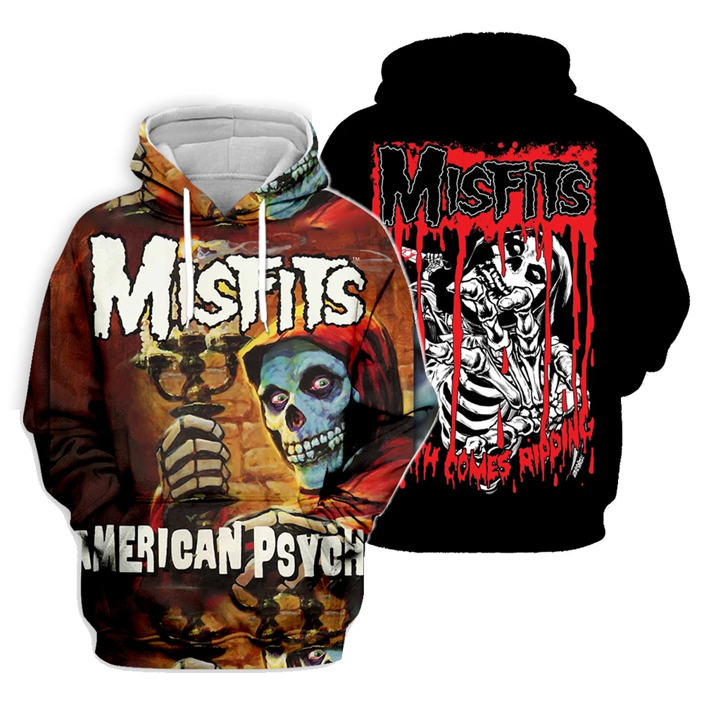 

Classic Misfits 3D Hoodies Black Design All Over Print Hooded Men Sweatshirt Unisex Streetwear Pullover Casual Tracksuits Style4