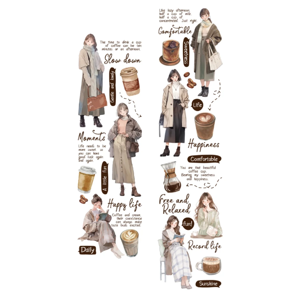 

Mr. Paper изолента Street Corner Coffee Shop Series