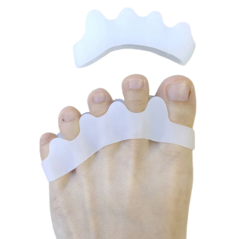 1 пара силиконовый разделитель для большого пальца ноги при вальгусной