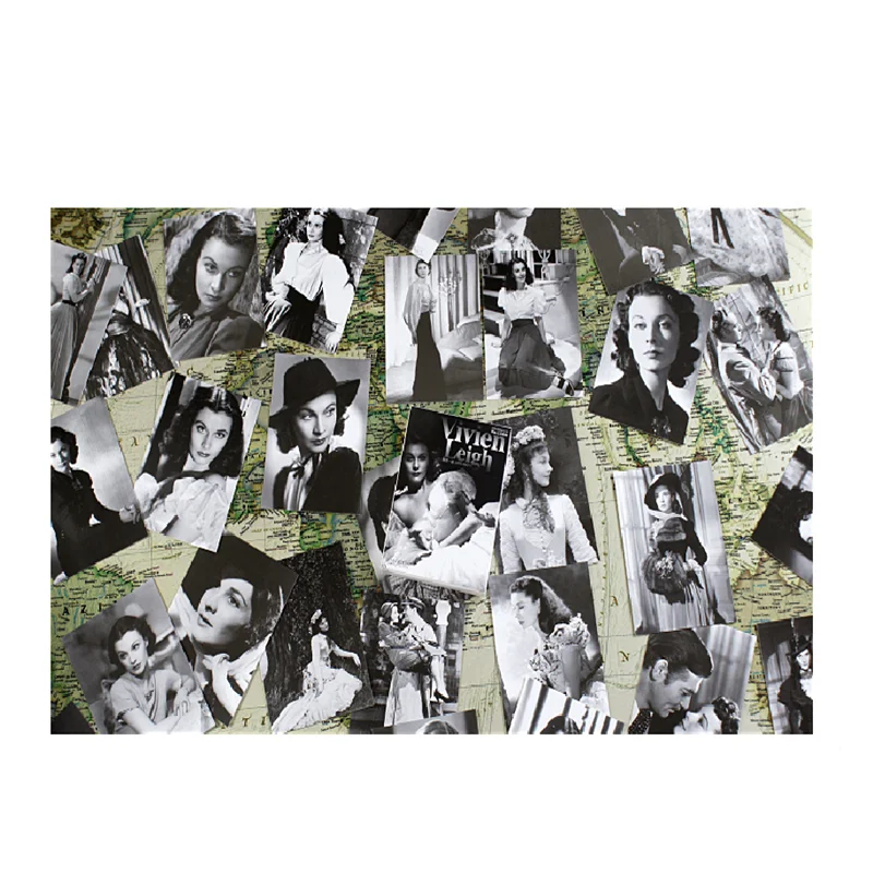 

30Sheets "Vivien Leigh"Beauty Of The Century Art Series Postcard Greeting Card Postcards That Can Be Mailed Gift Decorative Card