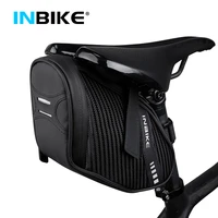 inbike nylon saddle bag waterproof storage bike bag seat cycling tail rear pouch bag saddle bicycle accessories bolsa bicicleta