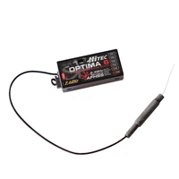 hitec optima 6 6 channel 2 4ghz adaptive telemetric afhss frequency hopping spread spectrun receiver for rc airplane