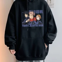 jujutsu kaisen anime hoodie japanese manga satoru gojo harajuka sweatshirts hip hop streetwear casual gothic hoodies pullover