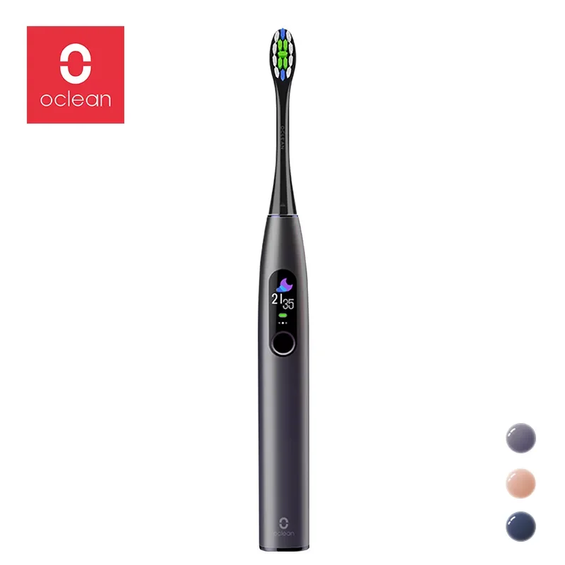 

TECHS5 $50-5 X Pro Smart Sonic Toothbrush Set IPX7 Ultrasound Whitener Brush Rechargeable Automatic Ultrasonic