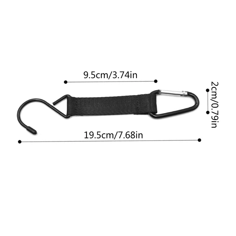2/1/4 шт. нейлоновые защитные пряжки для забора подвесные металлический крючок