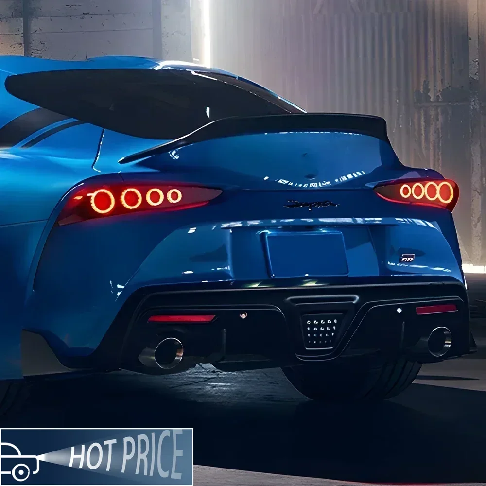 Для Toyota Supra 2018-2023 автоматические задние фонари новое обновление противотуманный