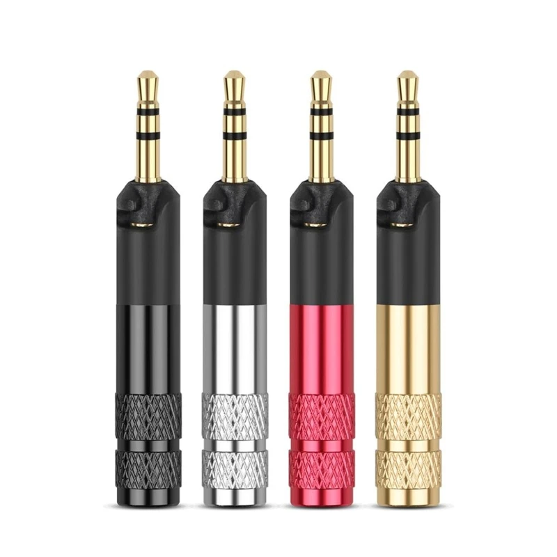 

3 Pole Stereo 2.5mm Jack Headphone Connectors Adapter for HD558 HD518 HD598
