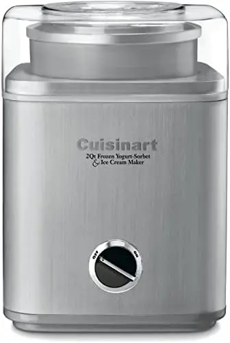 

Cream Maker by , Ice Cream and Yogurt Machine, 2-Qt. Double-Insulated Freezer Bowl, Silver, ICE30BCP1