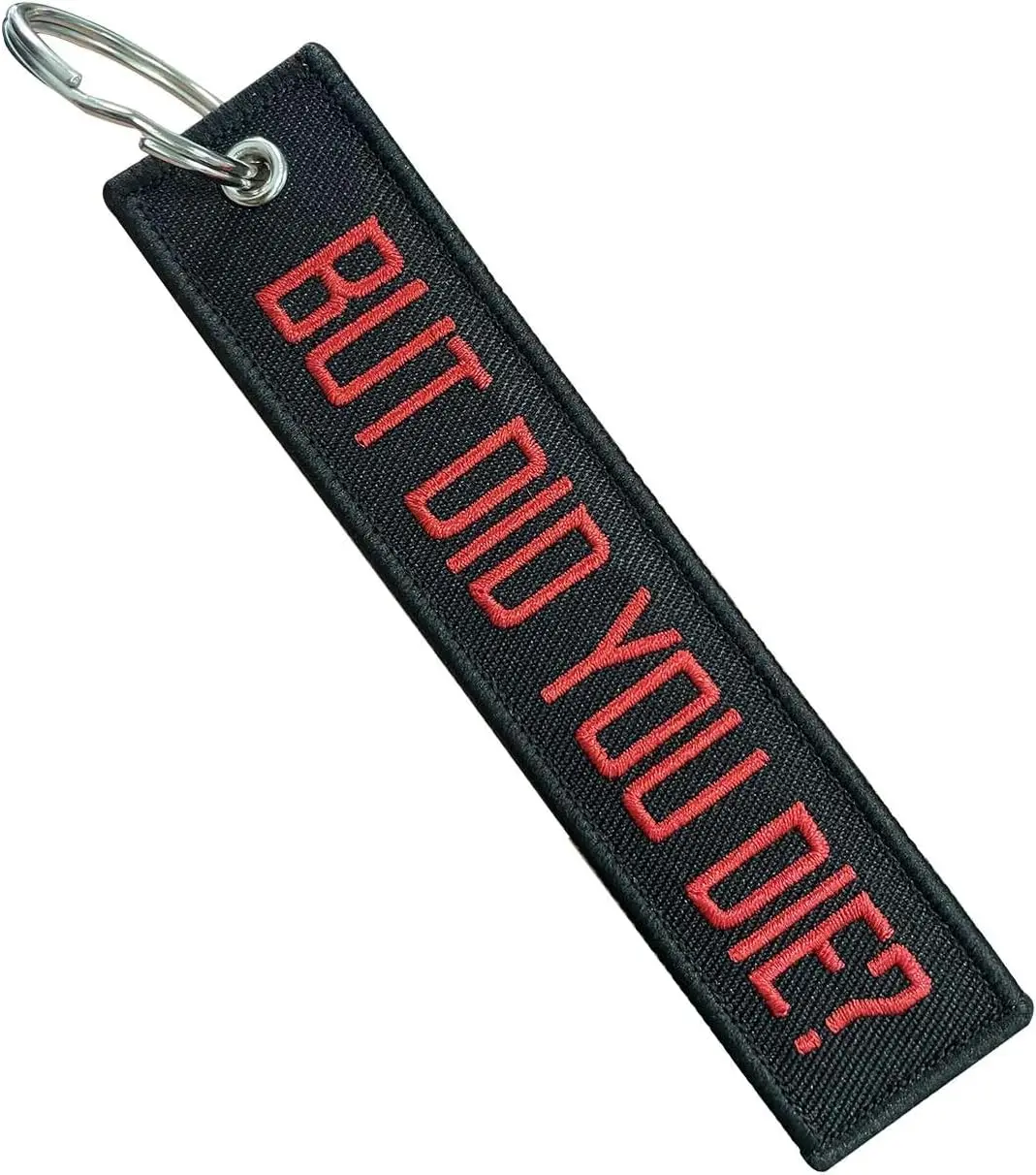 Брелок персонализированный брелок для ключей вышитый с кольцом аксессуары