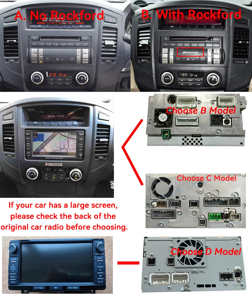Фото Автомагнитола Android для Mitsubishi Pajero 4 2006 2007 2008 2009 2010 2011 2012 2013 2014 2015 2016 - 2020 годов выпуска. GPS-навигация, CarPlay, экран, автостерео. №2