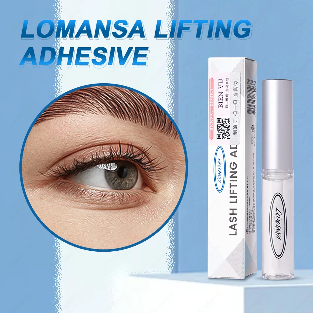 100 бутылок 5 мл клей для подъема ресниц Lomansa профессиональный завивки долговечный