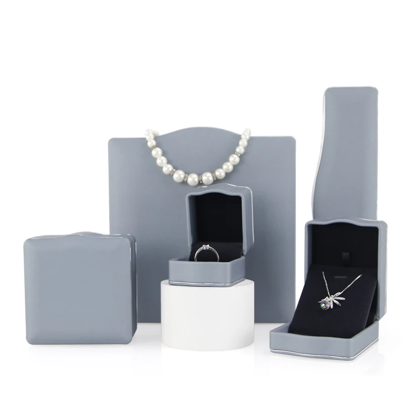 

Дуговая креативная кожаная шкатулка для ювелирных изделий, кольцо, подвеска, ожерелье, коробка для свадебного предложения, Подарок на годов...