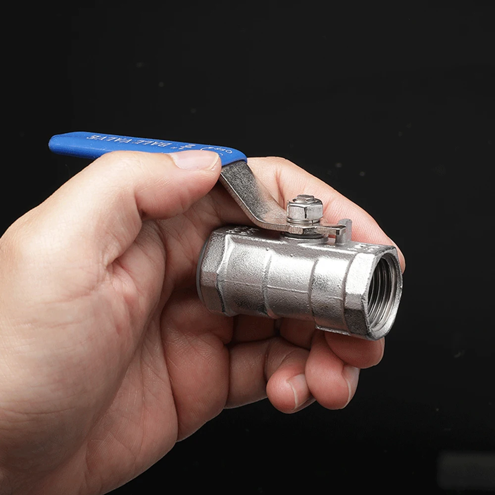 

Кран шаровой из нержавеющей стали SS304 BSPT 1/2 DN15