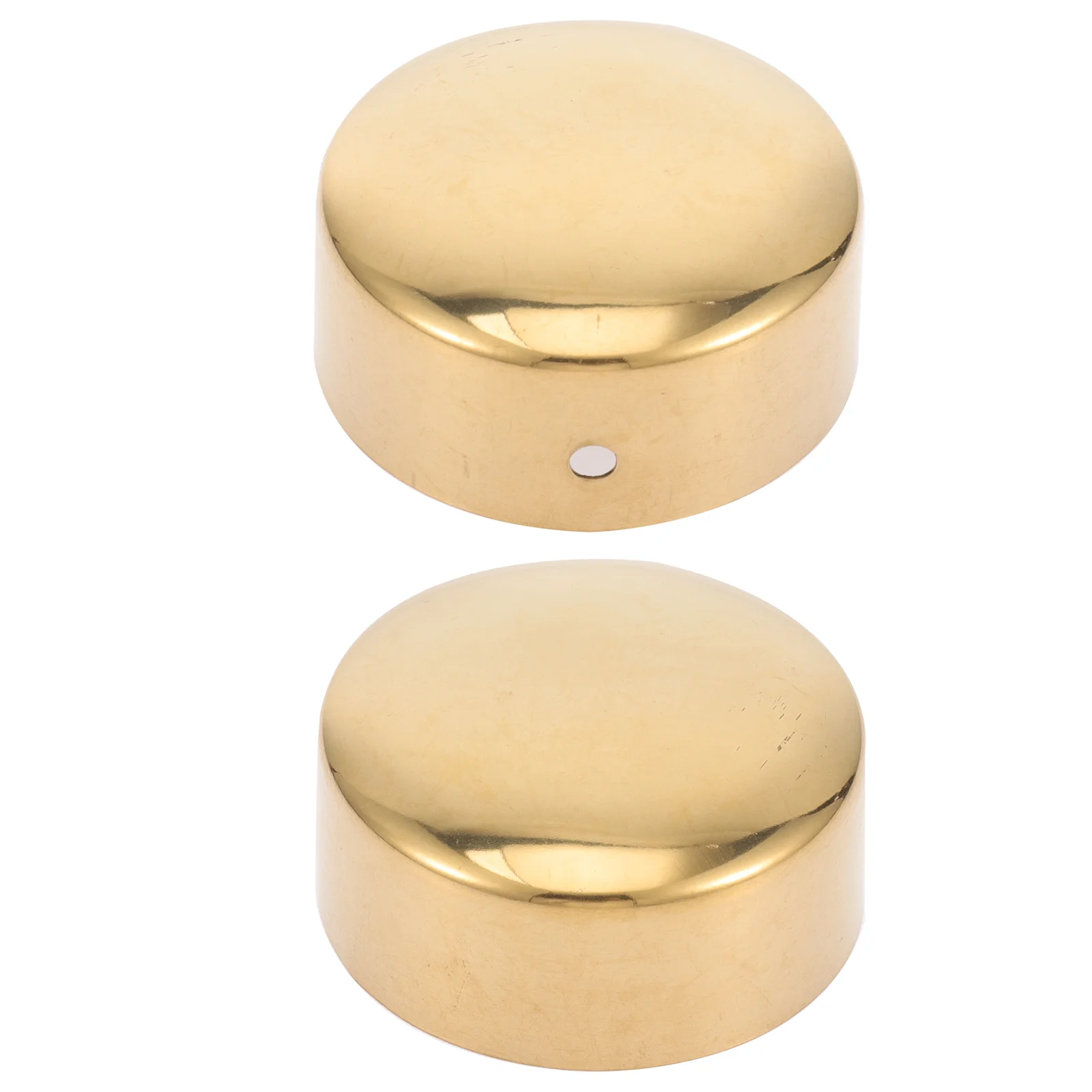 

2pcs Wooden Handrail End Caps Hand Railing End Caps Round Handrail End Plugs