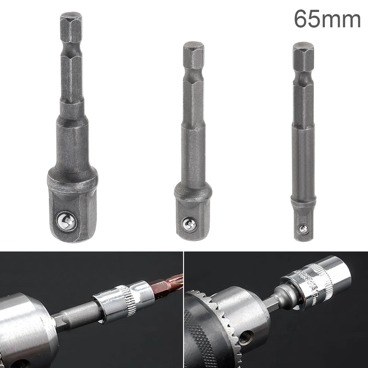 

Набор удлинителей с шестигранным хвостовиком, 1/4 дюйма, 3/8 дюйма, 1/2 дюйма