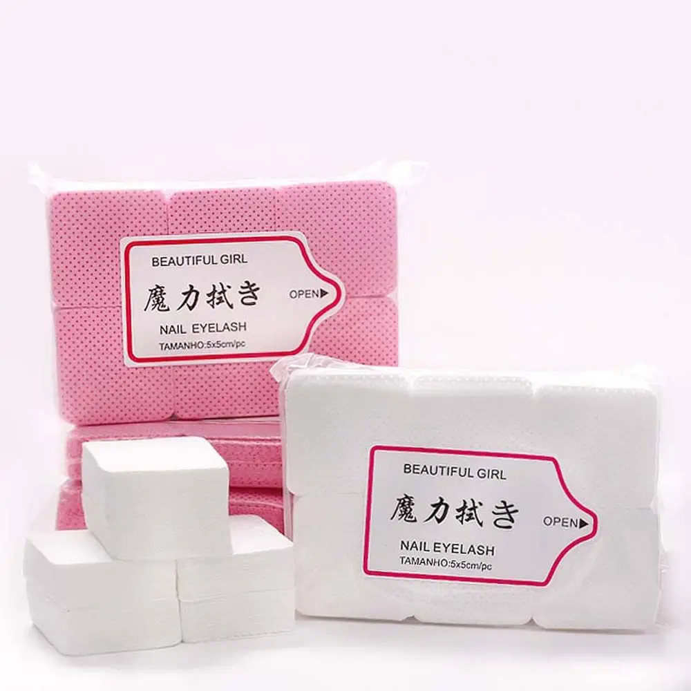 

Жидкость для снятия лака для ногтевого салона, профессиональная Подушечка для снятия клея для ресниц, чистящие салфетки для ногтей, хлопков...