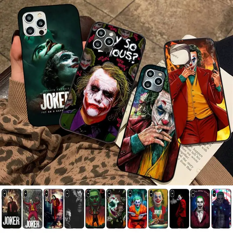 

BANDAI Funny Joker Phone Case for iPhone 11 12 13 mini pro XS MAX 8 7 6 6S Plus X 5S SE 2020 XR case