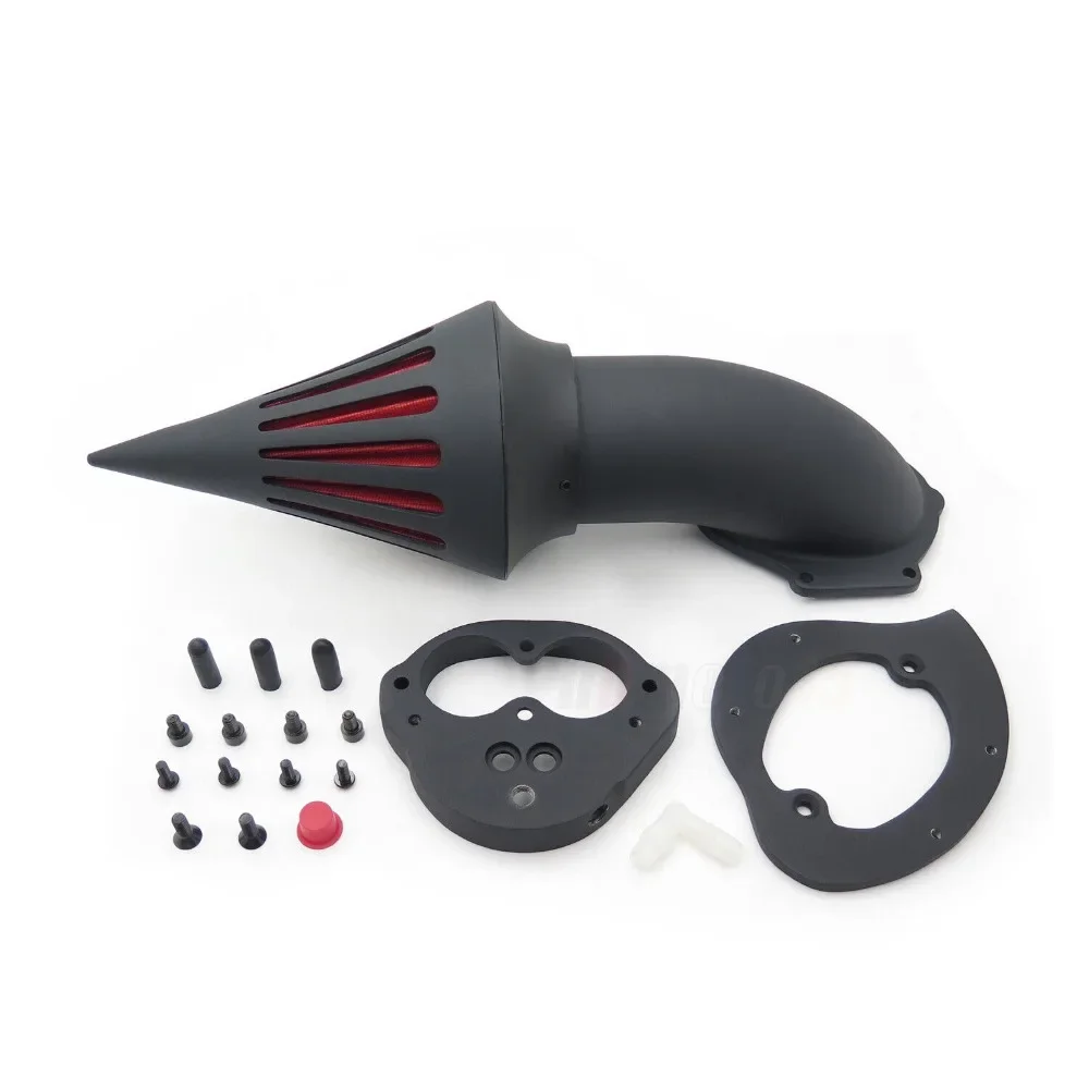 Мотоциклетный матовый черный впускной комплект воздухоочистителя шип для Kawasaki