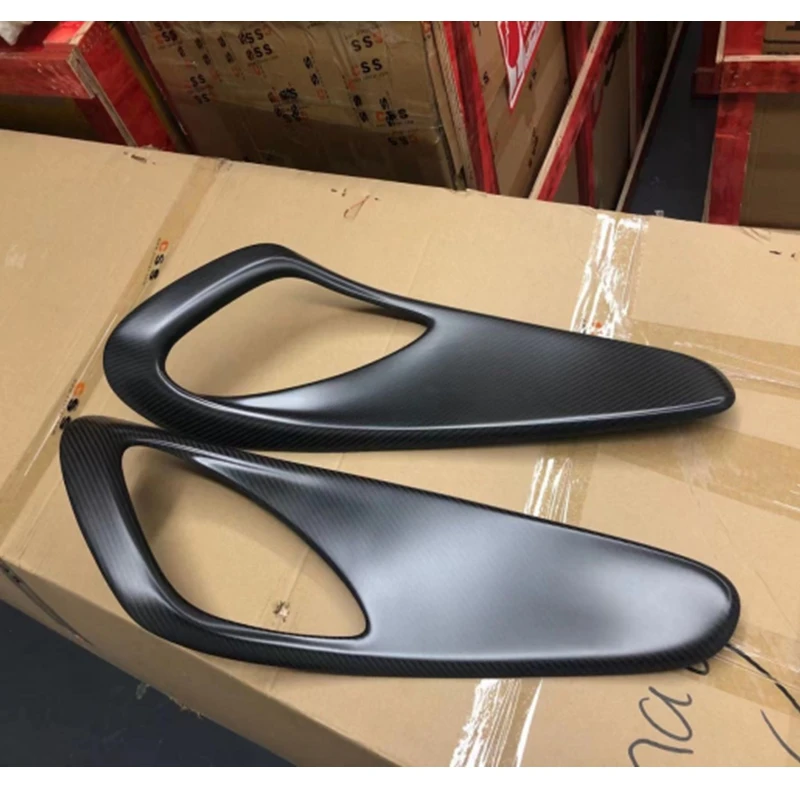 CSSCAR 2 шт. Настоящее углеродное волокно 570s Купе Паук автомобильный звуковой чехол для McLaren 540C-570s интерьер аудио крышка аксессуары