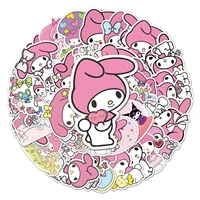 103050pcs cartoon cute mymelody sticker for kids toy luggage laptop ipad skateboard mobile phone sticker wholesale