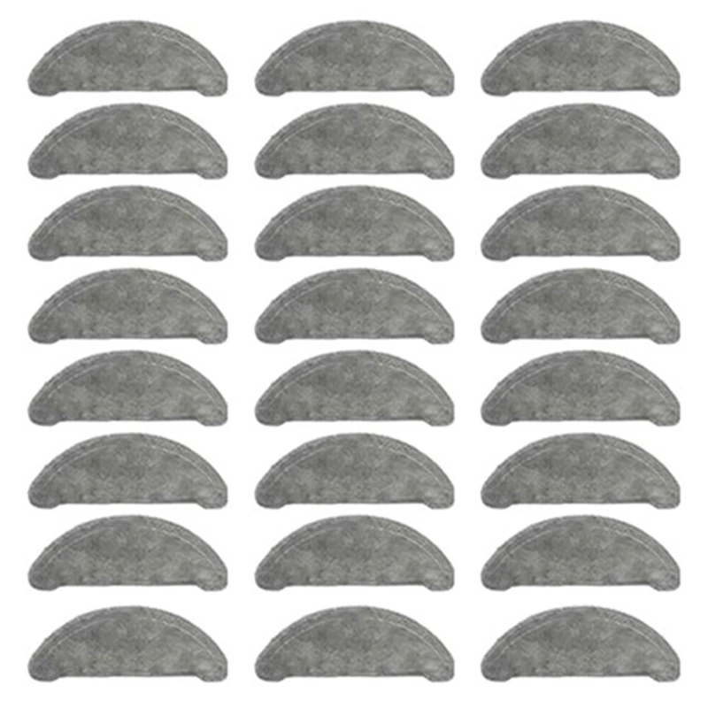

24Pcs Washable Mop Cloths Replaceblment Spare Parts For Roidmi Eve Plus Robot Vacuum Cleaner Moping Cloth Accessories