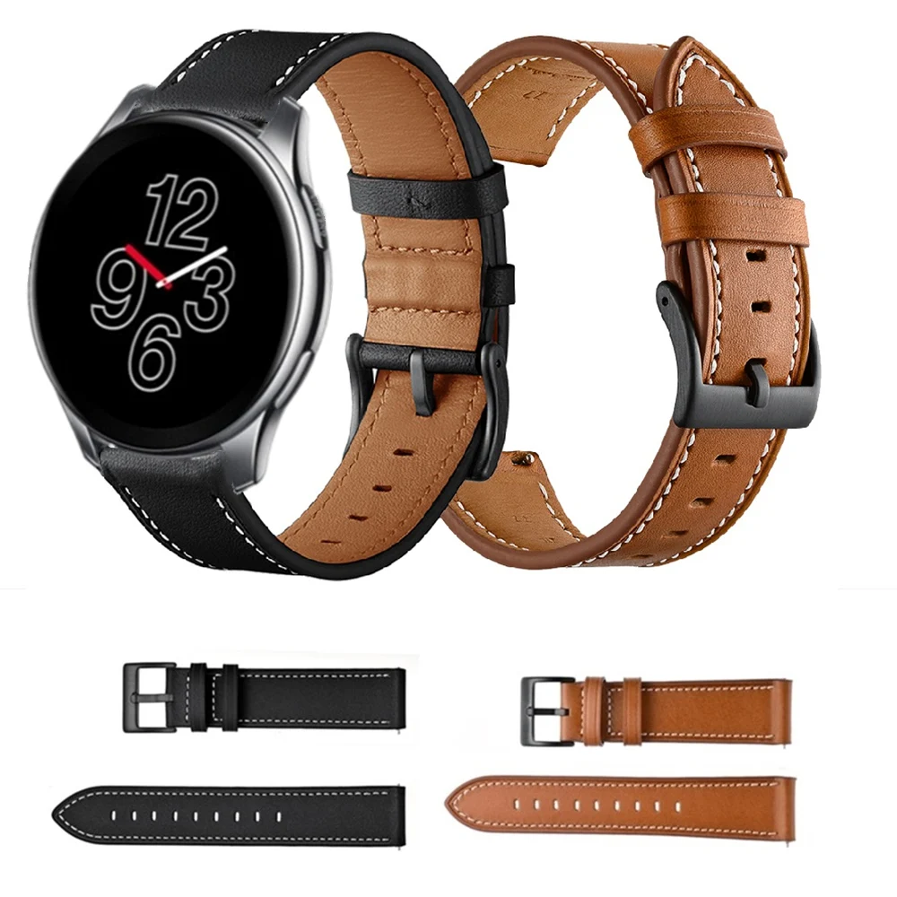 

Leather Wrist Band Straps For Polar ignite 2 Smart Watch Band 20mm 22mm Strap For Polar Vantage M/M2/Unite/Grit X Pro Bracelet