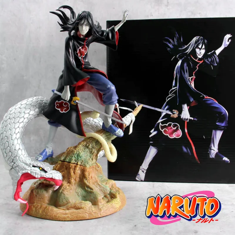 

30cm Anime Naruto Shippuden Action Figure Gk Toys Orochimaru Cs Collection Pvc Model Figurine Kids Surprise Birthday Gifts Toy