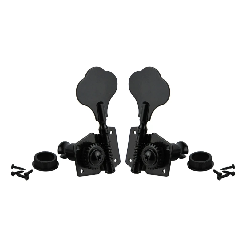 

Electric Bass Tuning Pegs Bass Opened Machine Heads Knobs String Tuners for 4 String Electric Bass Right/Left Hand
