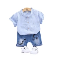 new summer baby clothes suit children boys fashion cotton shirt shorts 2pcssets toddler casual costume infant kids tracksuits