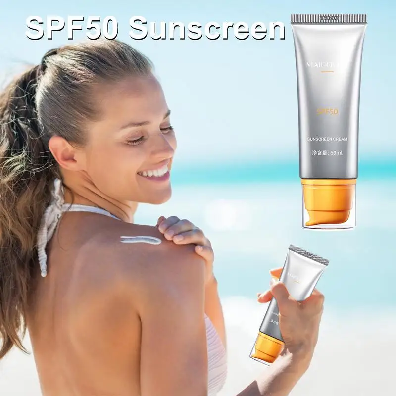 

Face Body Sunscreen Nonsticky Invisible SPf 50 Broad Spectrum Lotion Refreshing Moisturizing Scentless Oilfree UVA/UVB Sunscreen