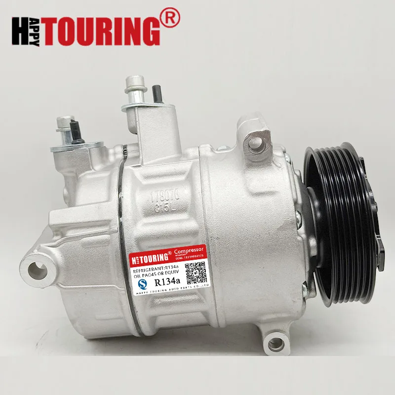 Компрессор переменного тока PXE16 для Volkswagen CC TOURAN 1T3 NOVO FUSCA 5C1 1 6 TDI SHARAN 7N1 7N2 2 0 1K 0820859 Ф