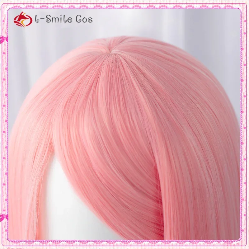 Аниме Косплей Харуно Сакура Парик Розовый Милый Термостойкие Волосы Парики +